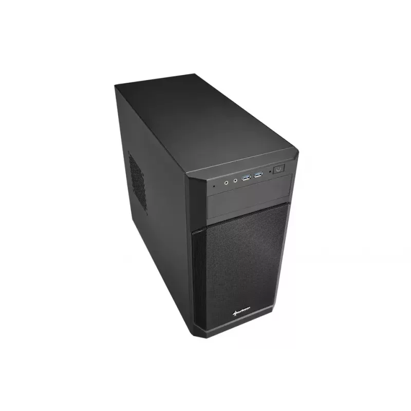 PC korpuss Sharkoon V1000 Mini Tornis Melns