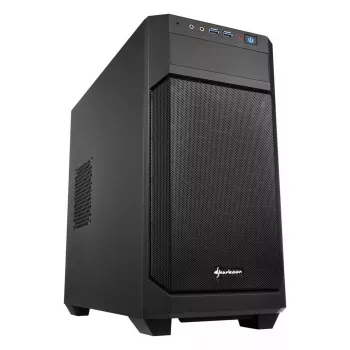 PC korpuss Sharkoon V1000 Mini Tornis Melns