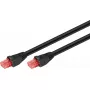 Tīkla kabelis Goobay 55434 RJ-45 Cat6 20 m Melns