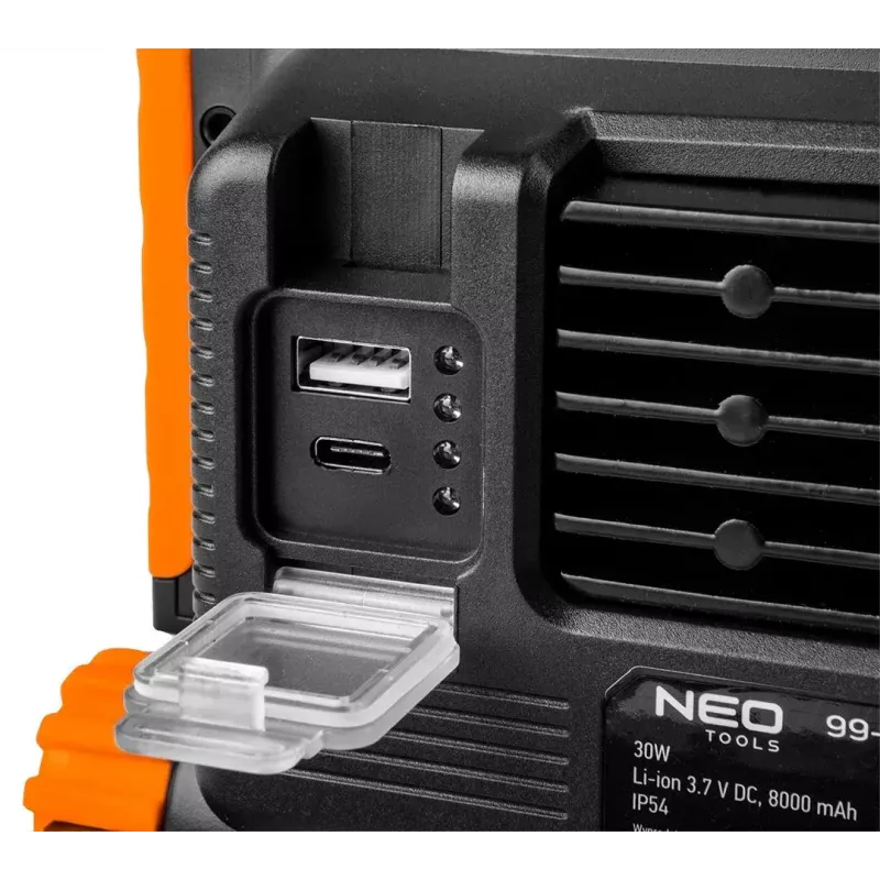 Prožektors NEO tools 99-064 Dziļums 180 mm Svars 880 g