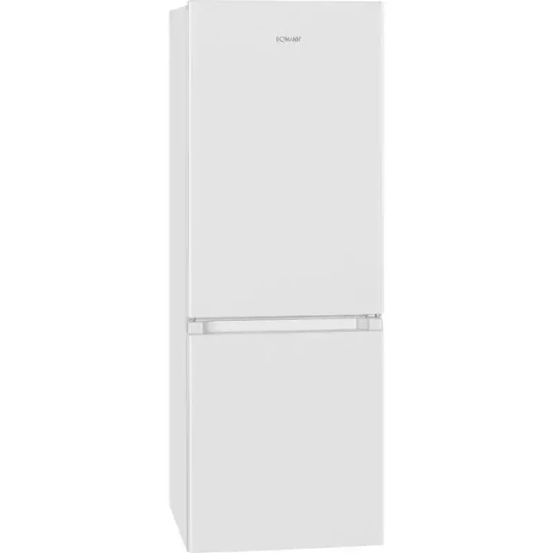 Brīvi stāvošs ledusskapis BOMANN KG 320.2 – 165 L kopā (ledusskapis 122 L, saldētava 43 L), E klase, 143 cm, balts