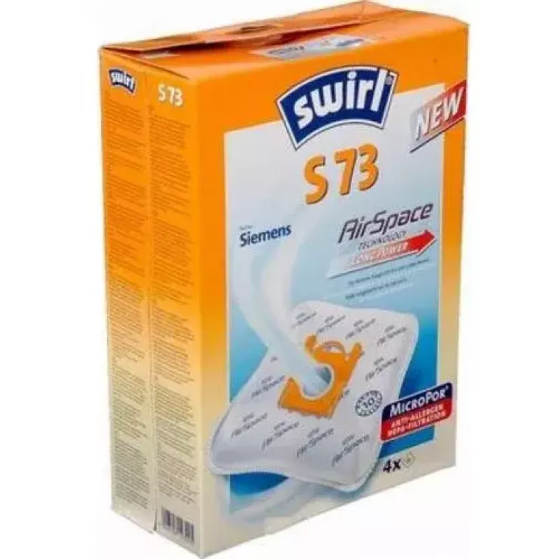 Putekļu maiss Swirl S 73 AirSpace Universal