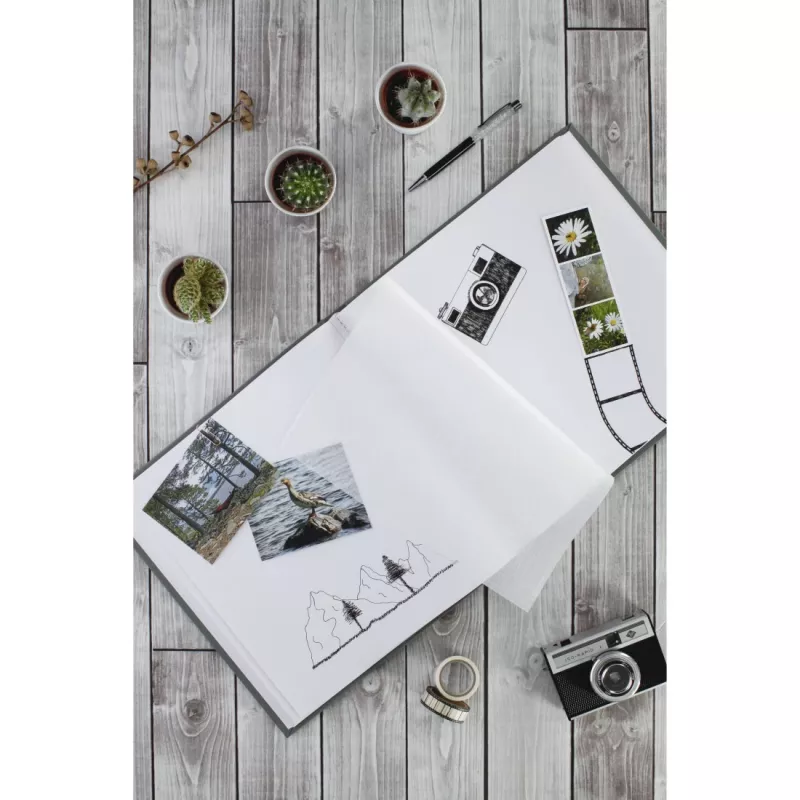 Hama Fine Art fotoalbums Pelēks 320 loksnēm 10 x 15 cm