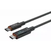 USB kabelis Ansmann 1700-0176 USB 2.0 1,2 m USB-C antracīta krāsā