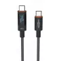 USB kabelis Ansmann 1700-0176 USB 2.0 1,2 m USB-C antracīta krāsā
