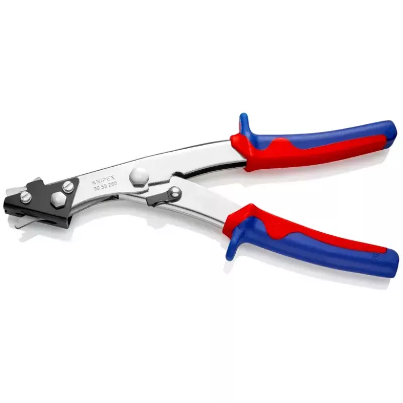 Taisnās tērauda šķēres Knipex 90 55 280 griešanas jauda 1,2 mm