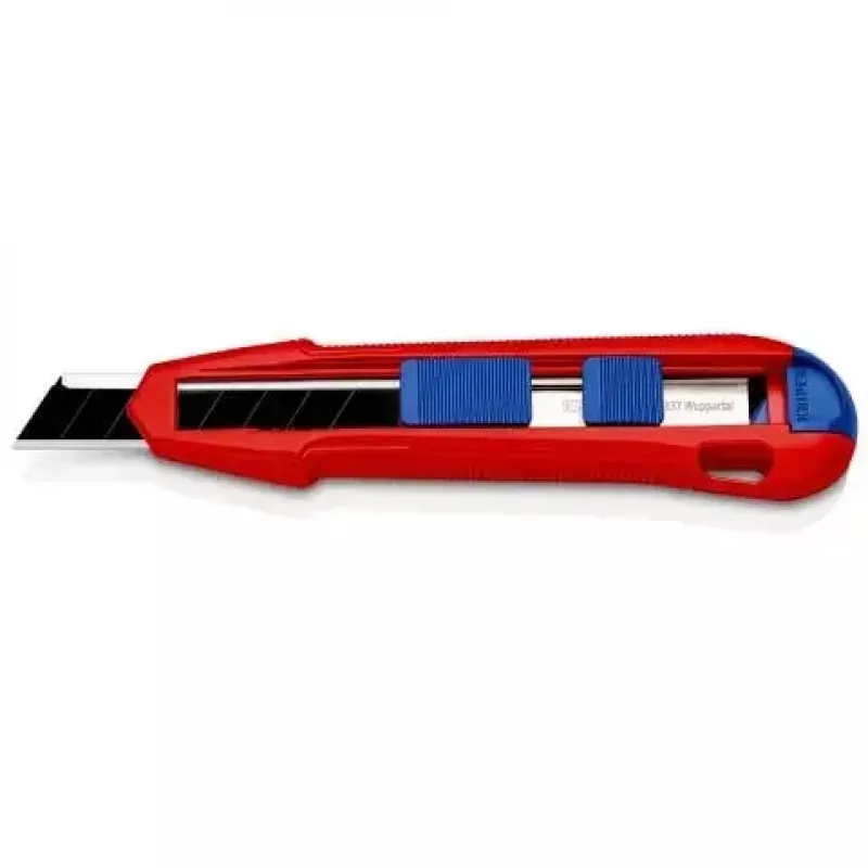Knipex CutiX® Melns Blue Red nolaužamā asmens nazis