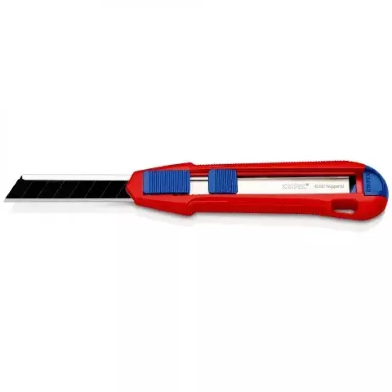 Knipex CutiX® Melns Blue Red nolaužamā asmens nazis
