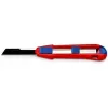 Knipex CutiX® Melns Blue Red nolaužamā asmens nazis