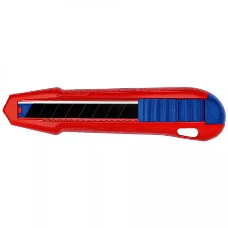 Knipex CutiX® Melns Blue Red nolaužamā asmens nazis
