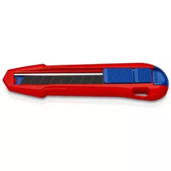 Knipex CutiX® Melns Blue Red nolaužamā asmens nazis