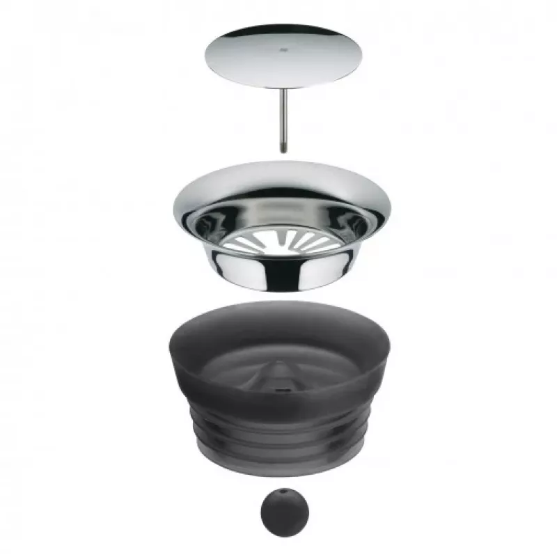 WMF 0617726040 1,5 L Melns, Caurspīdīgs