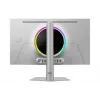 Samsung G60SF datora monitors 68,6 cm (27 colli) 2560 x 1440 pikseļi Quad HD OLED Sudrabs