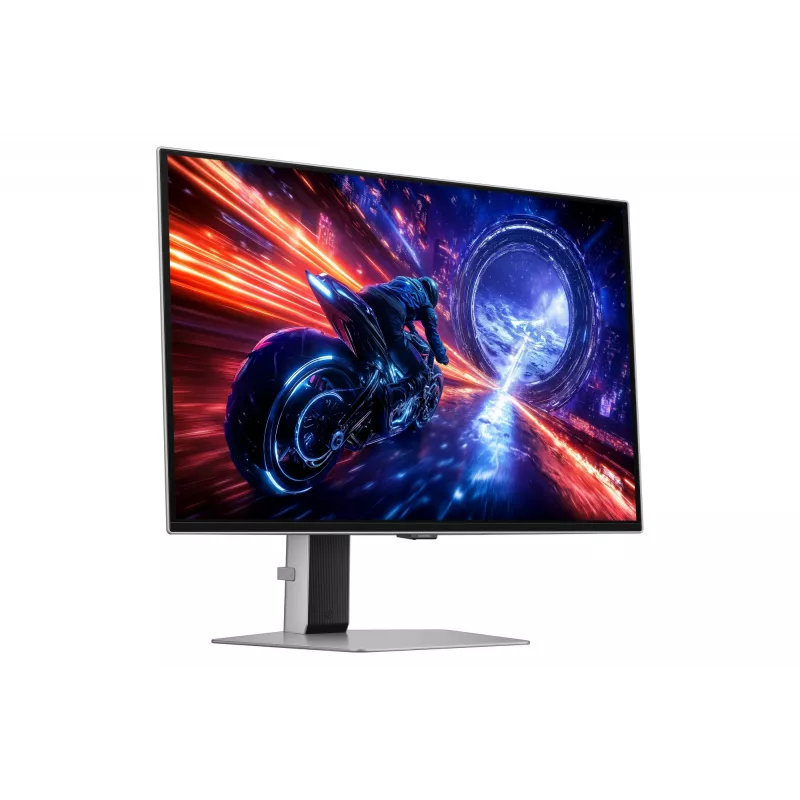 Samsung G60SF datora monitors 68,6 cm (27 colli) 2560 x 1440 pikseļi Quad HD OLED Sudrabs