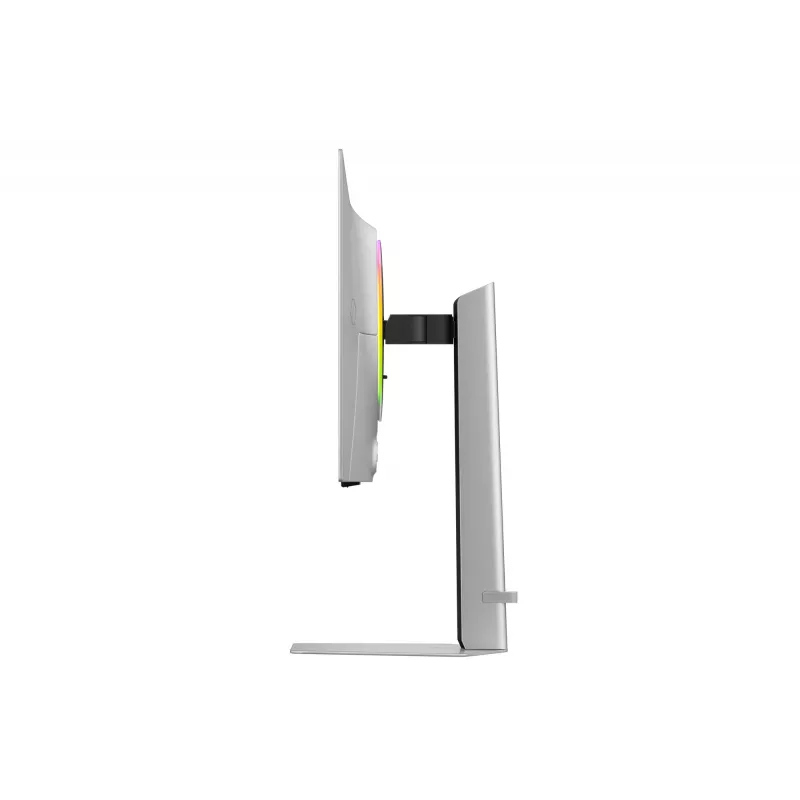 Samsung G60SF datora monitors 68,6 cm (27 colli) 2560 x 1440 pikseļi Quad HD OLED Sudrabs