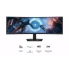 Samsung S49FG912EU datora monitors 124,5 cm (49 colli) 5120 x 1440 pikseļi Dual QHD LCD Melns