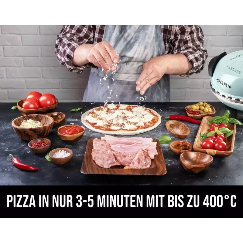 Elektriskā picas krāsns G3FERRARI PizzaOven Express Delizia vēsi zila G1000613 1200W