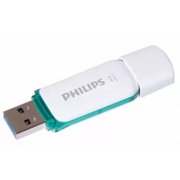 Philips FM08FD75B USB zibatmiņa 8 GB USB Type-A 3.2 Gen 1 (3.1 Gen 1) tirkīzzila, balta