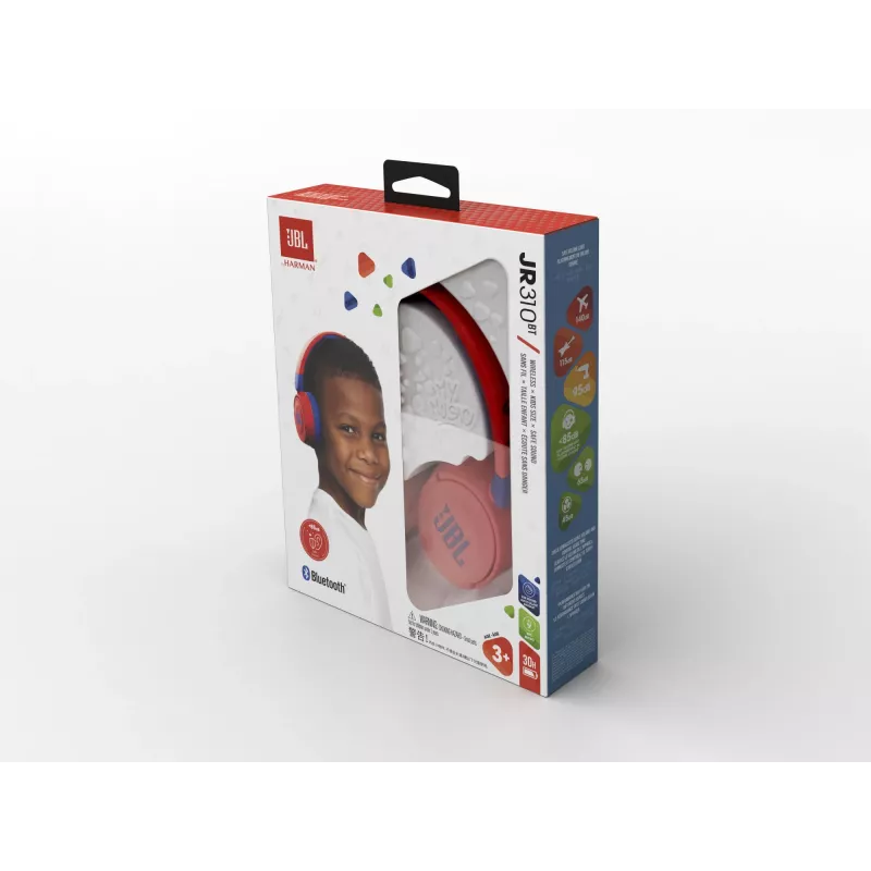 Austiņas JBL JR310 BT sarkanas