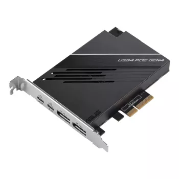 ASUS USB4 PCIe Gen4 karte saskarnes kartes/adapteris Iekšējais DisplayPort, USB Type-C