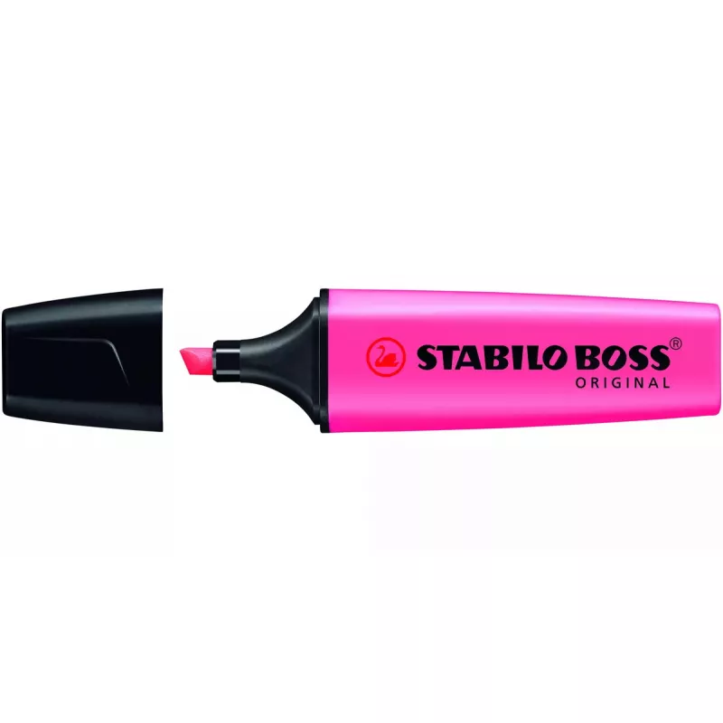 Marķieris STABILO BOSS Oriģināls Chisel tip Pink