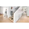 Bosch Serie 8 BBS8214 putekļu sūcējs ar kātu/elektriskā slota 2-in-1 putekļu sūcējs ar kātu Baterija Sausā tīrīšana Bez putekļu maisiņa Balts 4 Ah