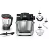 Bosch Serie 8 BBS8214 putekļu sūcējs ar kātu/elektriskā slota 2-in-1 putekļu sūcējs ar kātu Baterija Sausā tīrīšana Bez putekļu maisiņa Balts 4 Ah