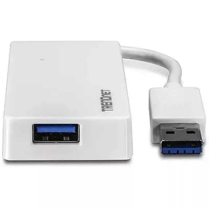 Centrmezgls Trendnet TU3-H4E USB 3.2 Gen 1 Type-A balts