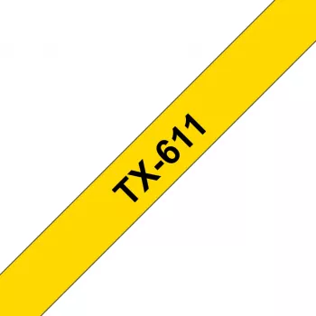 Brother TX-611 etiķešu lente