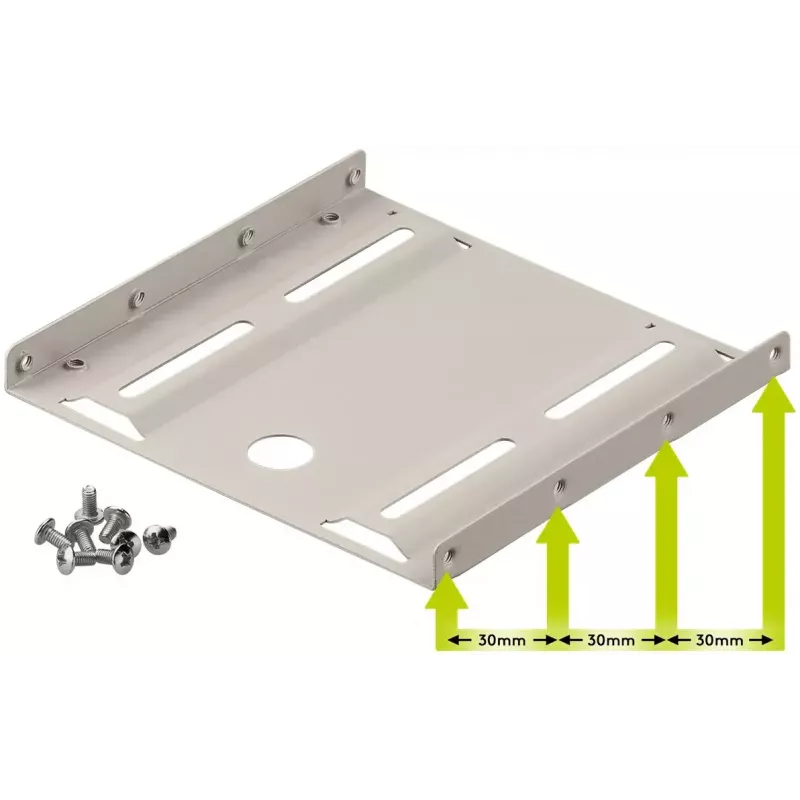 HDD montāžas kronšteins Goobay 2,5 collas uz 3,5 collas 94343