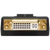 Goobay DisplayPort/DVI-D adapteris 1.1 ar zeltītiem kontaktiem Melns