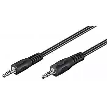 AUX Audio Connector kabelis Goobay 50019 3.5 mm Stereo plakans 1.5 m