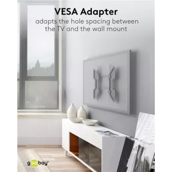 Goobay 60134 VESA adapteris televizora sienas stiprinājumam
