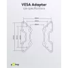 Goobay 60134 VESA adapteris televizora sienas stiprinājumam