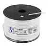 Telefona kabelis Deltaco MD-14 RJ11 100m balts