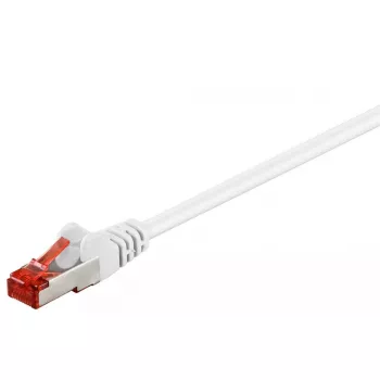Tīkla kabelis Goobay 95575 RJ-45 Cat6 1,5 m Balts