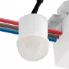 Goobay balts PIR sensors uzstādīšanai griestos, 360° noteikšana, 6 m diapazons, iekštelpām