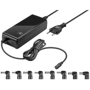 Goobay 90 W piezīmjdatora barošanas bloks melns iekštelpu 100-240V