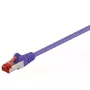 Tīkla kabelis Goobay CAT 6 komutācijas kabelis RJ-45 Cat6 10m Violeta