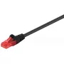 Tīkla kabelis Goobay CAT 6 komutācijas kabelis RJ-45 Cat6 2m Melns