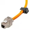 tīkla kabelis Goobay Portable RJ45 50m Cat7a oranža