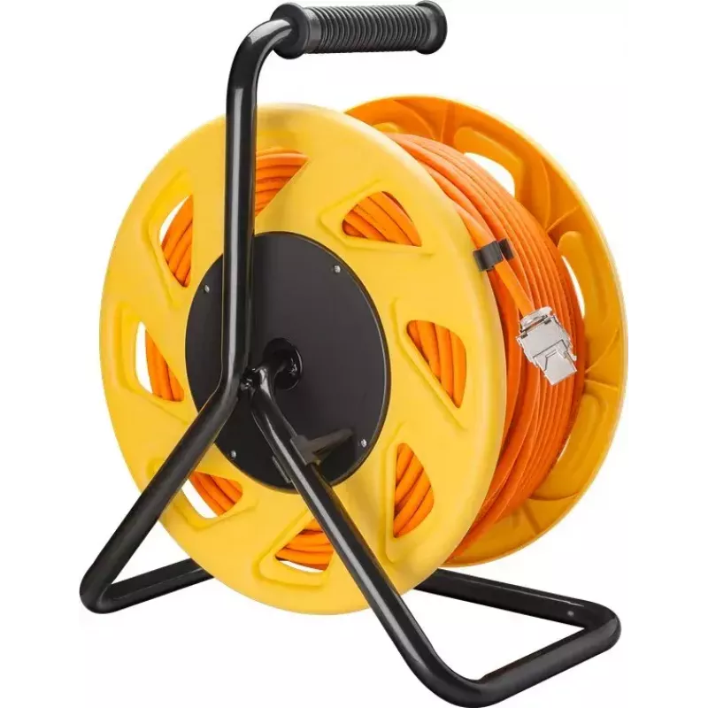 tīkla kabelis Goobay Portable RJ45 50m Cat7a oranža