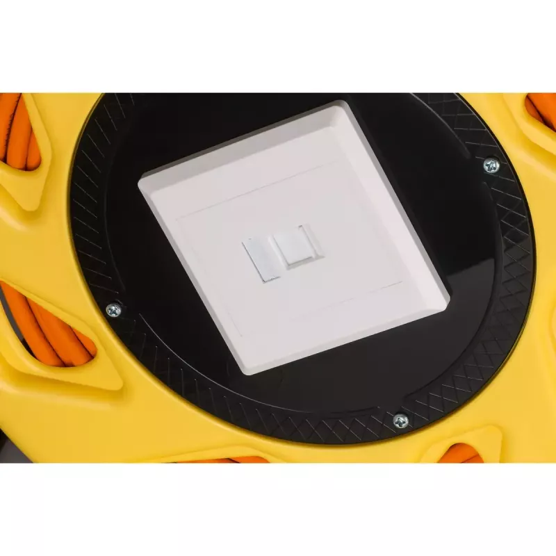 tīkla kabelis Goobay Portable RJ45 50m Cat7a oranža