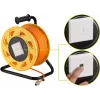 tīkla kabelis Goobay Portable RJ45 50m Cat7a oranža