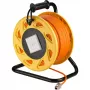 tīkla kabelis Goobay Portable RJ45 50m Cat7a oranža