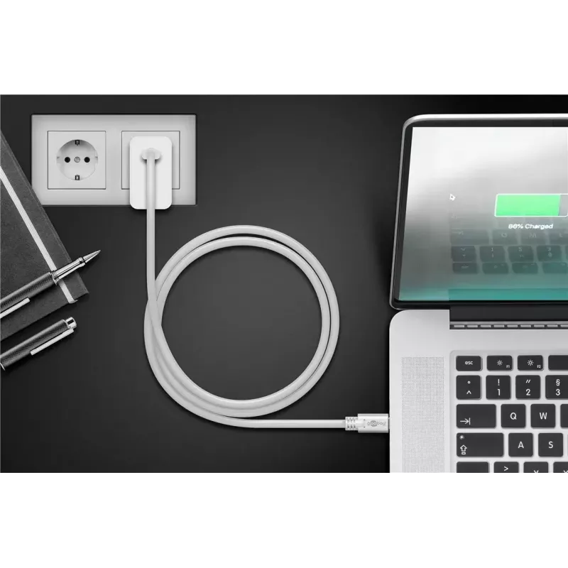USB-C kabelis Goobay Sync & Charge Super Speed 0,5 m