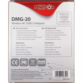 Bezvadu adapteris Inter-Tech DMG-20