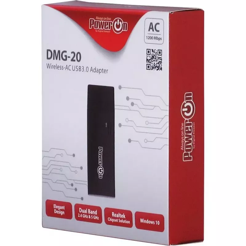 Bezvadu adapteris Inter-Tech DMG-20