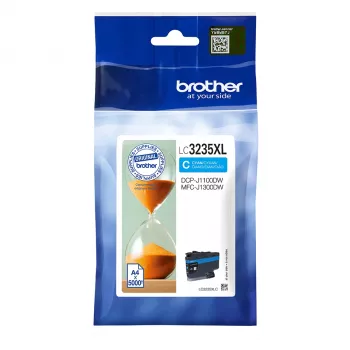 Brother LC3235XLC tintes kasetne 1 gab. Oriģināla Augsta (XL) ietilpība Ciāna