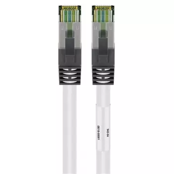 Tīkla kabelis Goobay CAT 8.1 Patch vads RJ-45 Cat8.1 1m Balts